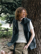 Detachable Hood Utility Vest
