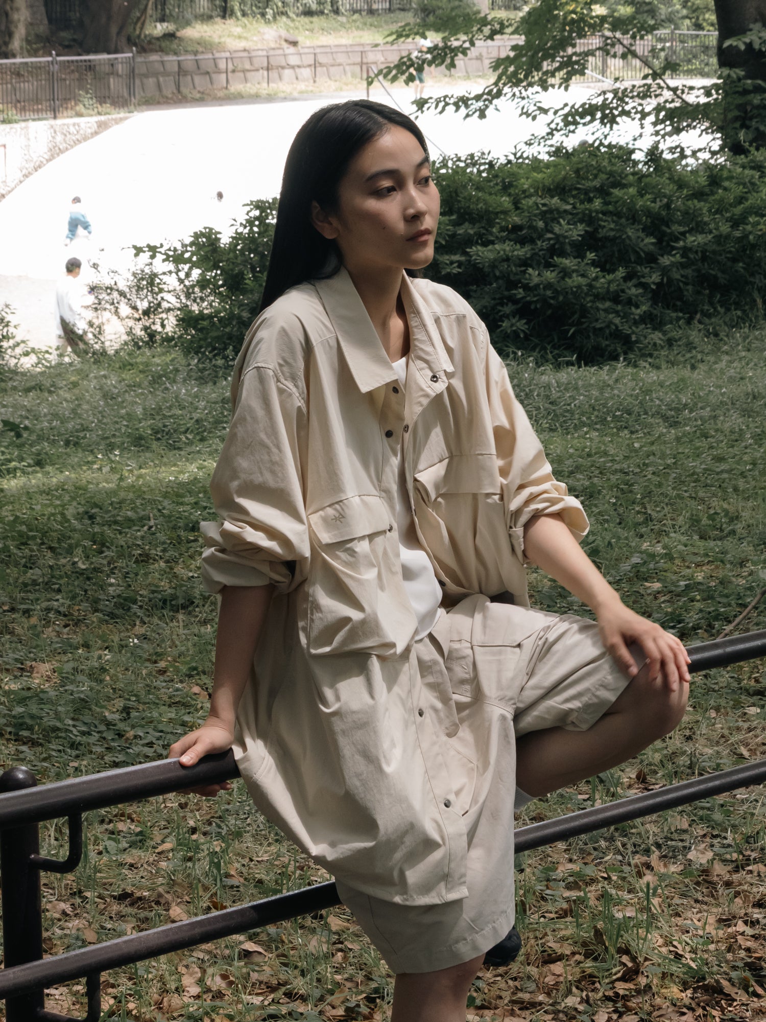 Belted Utility Shorts Pants