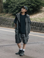 Mesh Pocket Tactical Shorts Pants