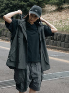Detachable Hood Utility Vest