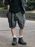 Mesh Pocket Tactical Shorts Pants