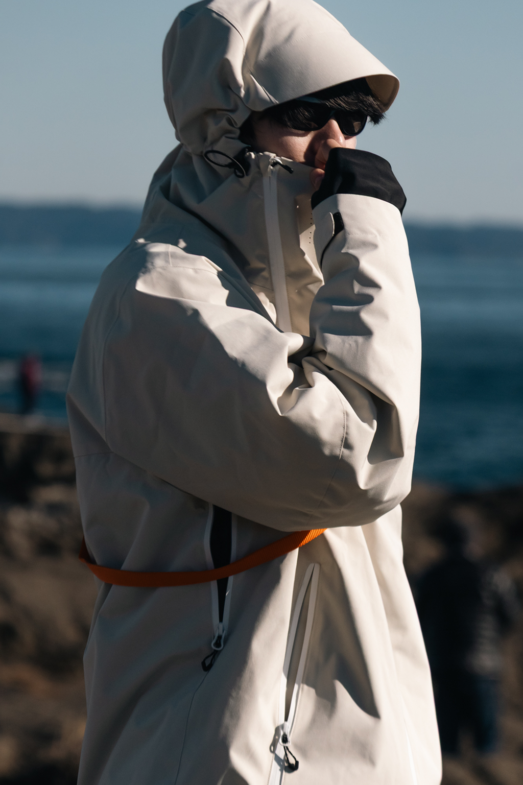 Block Utility Hood Jacket
