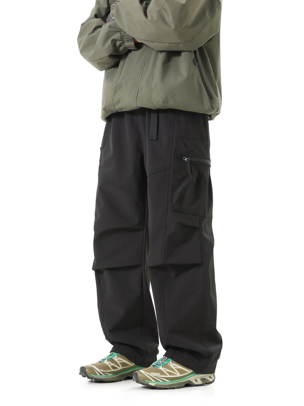 Structured Cargo Utility Pants