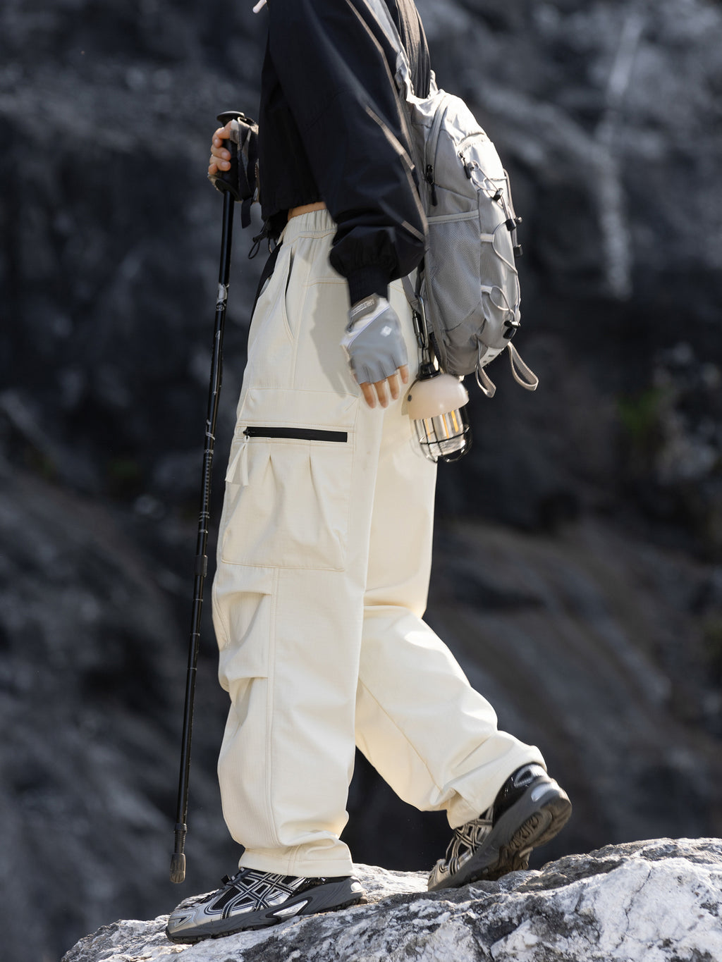 Structured Cargo Utility Pants