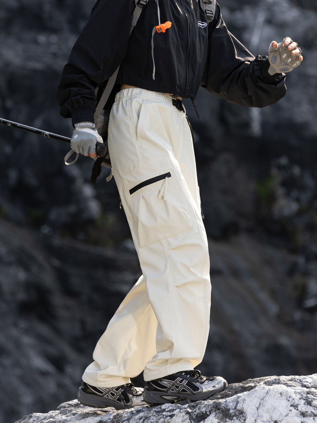 Structured Cargo Utility Pants