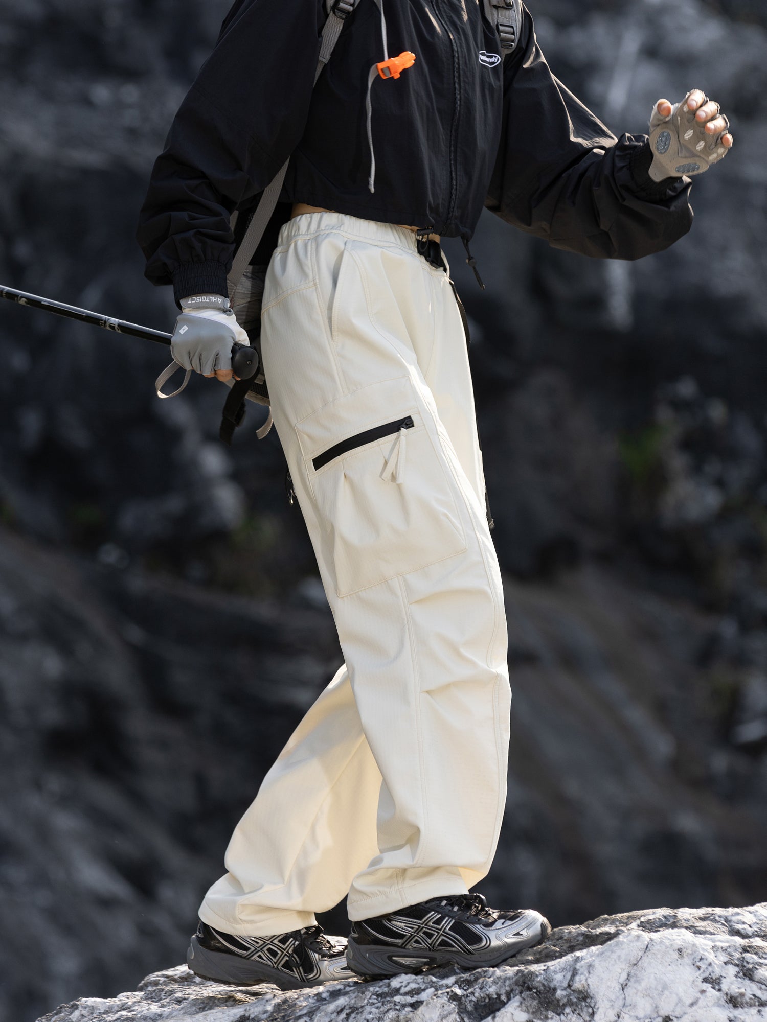 Structured Cargo Utility Pants
