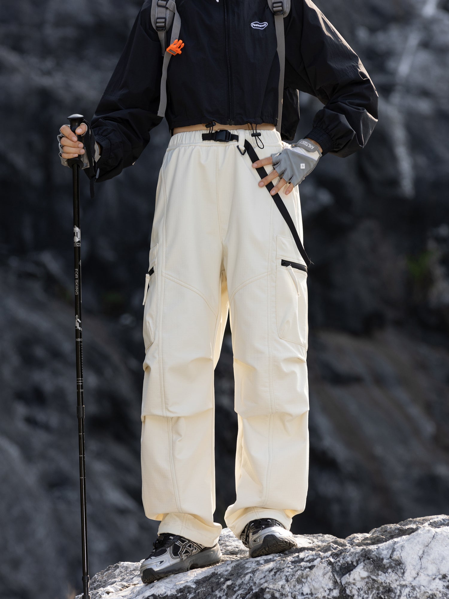 Structured Cargo Utility Pants