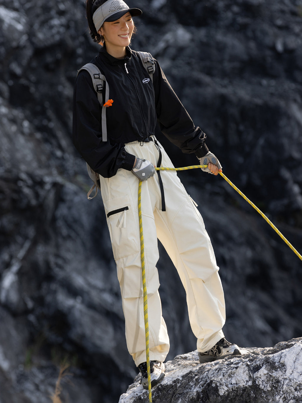 Structured Cargo Utility Pants