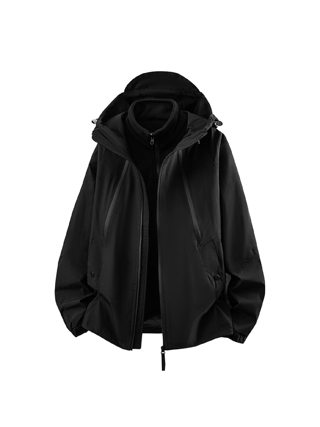 Compact Hooded Layer Jacket