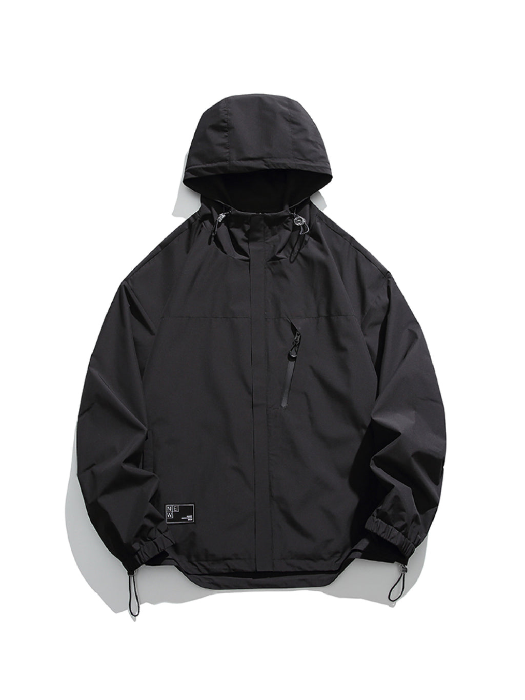 Minimal Hooded Wind Jacket