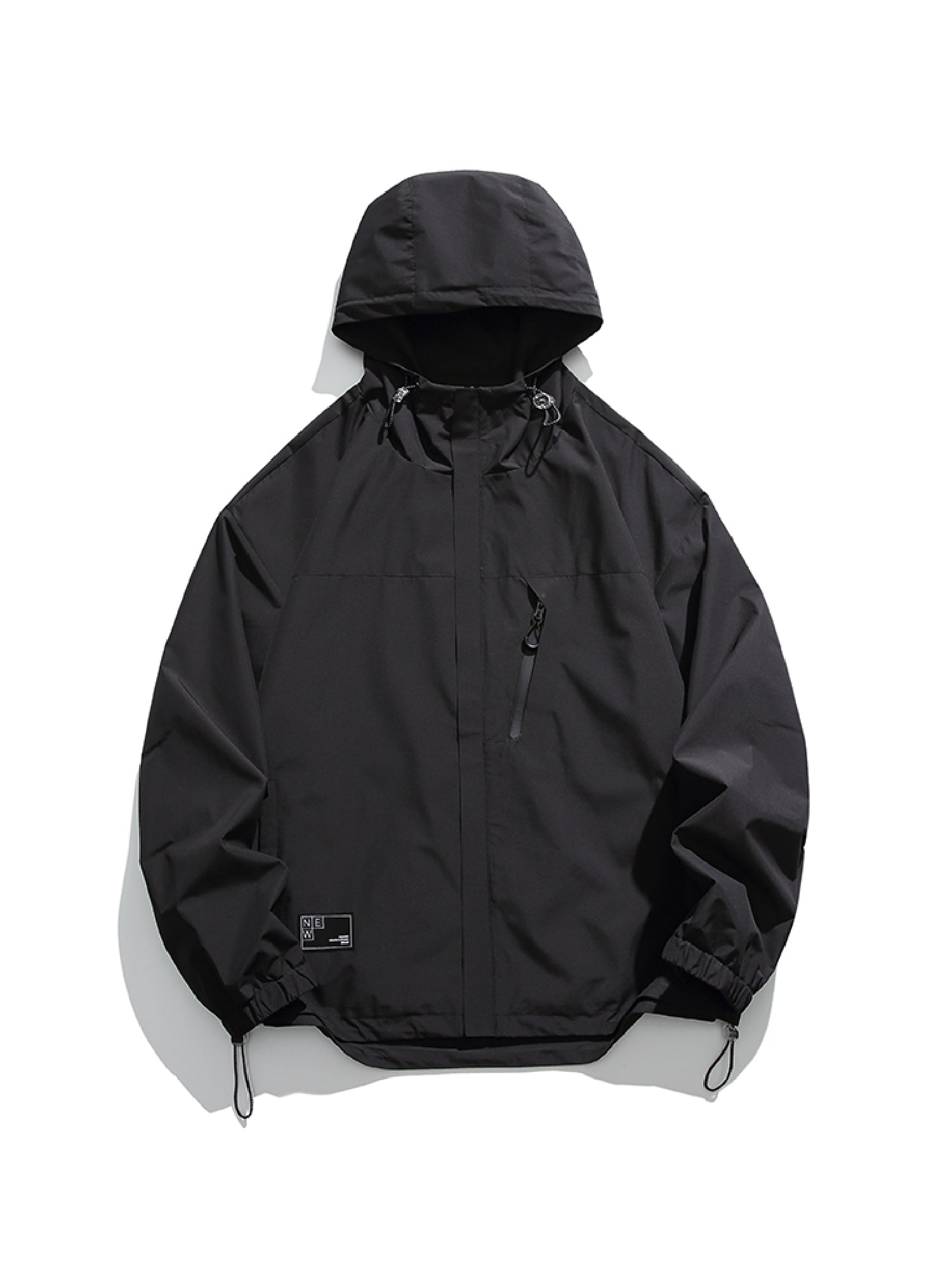 Minimal Hooded Wind Jacket