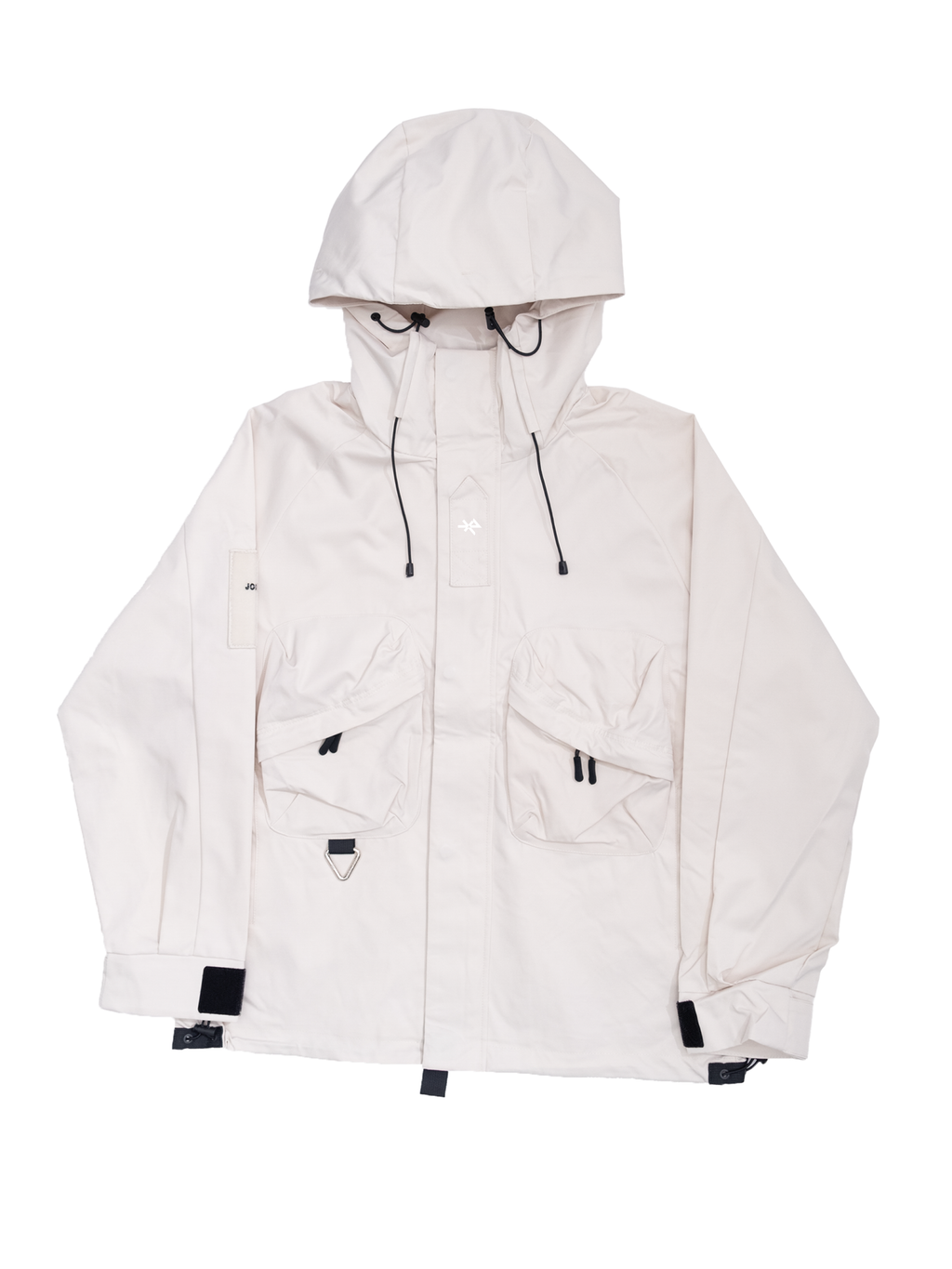 Drawstring spring nylon jacket