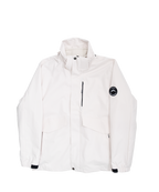 Minimal hooded jacket