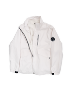 Minimal hooded jacket