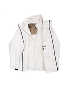 Minimal hooded jacket