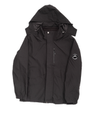Minimal hooded jacket