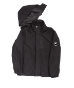 Minimal hooded jacket