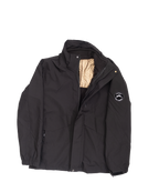 Minimal hooded jacket