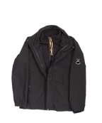 Minimal hooded jacket