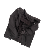 Minimal hooded jacket