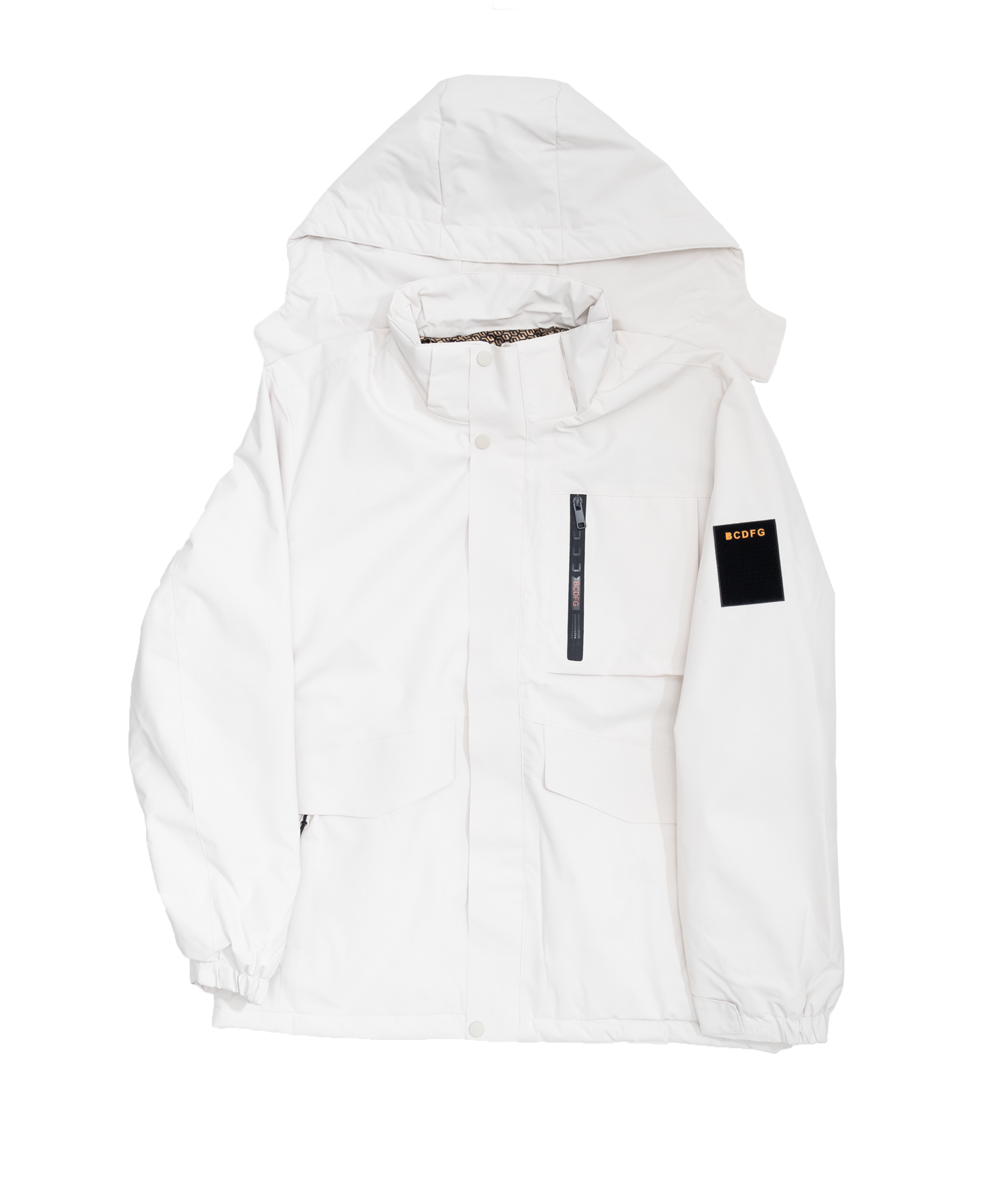 Detachable inner padded jacket