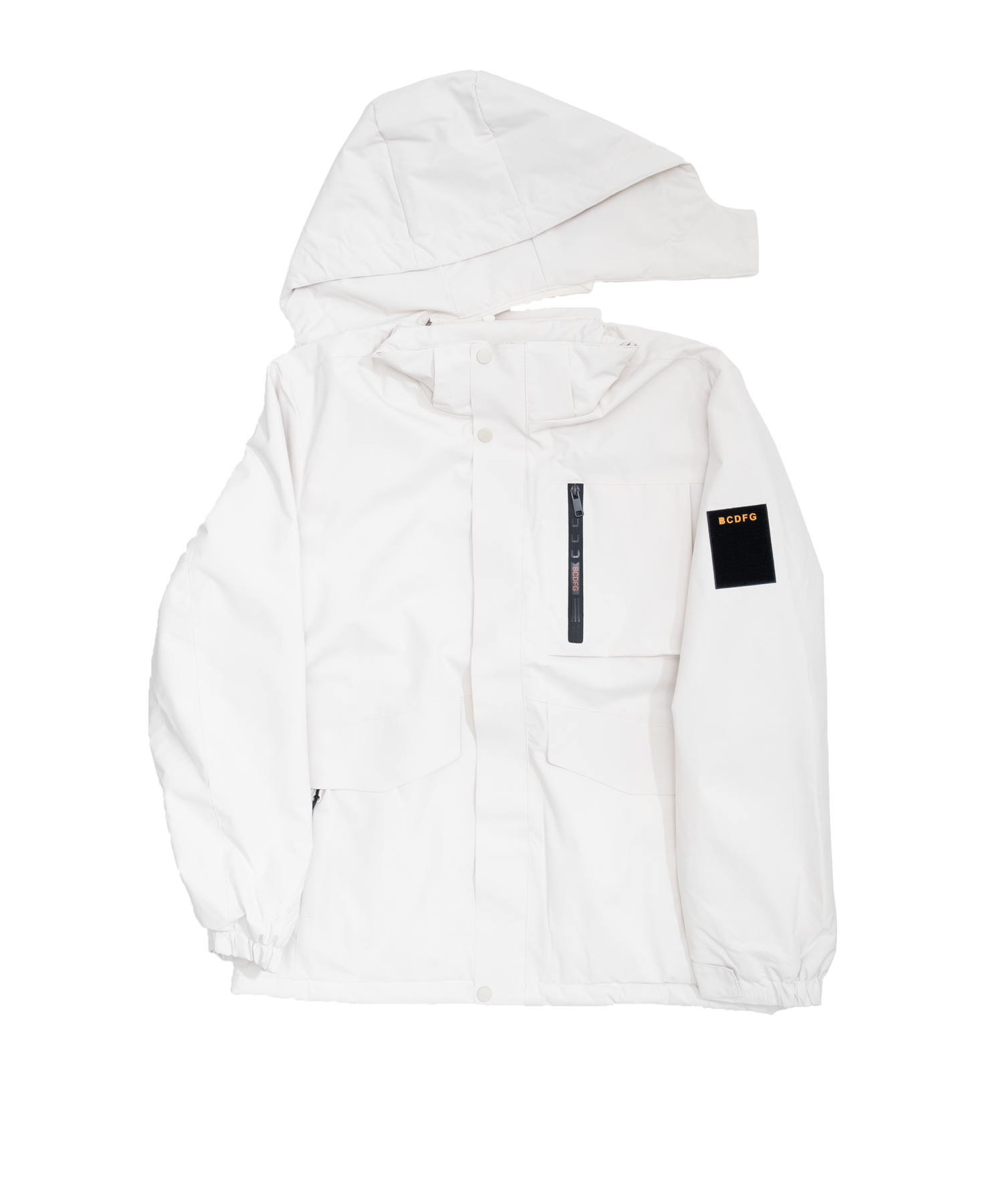 Detachable inner padded jacket