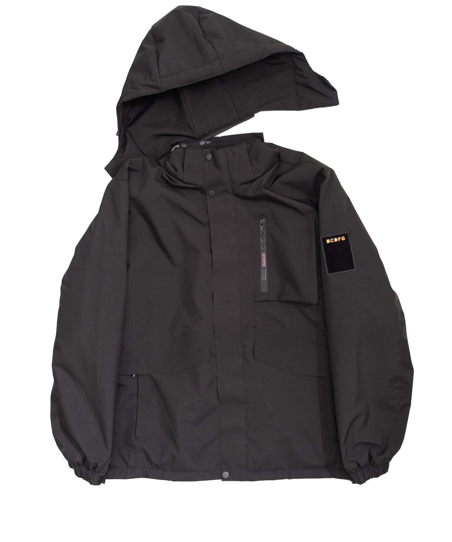 Detachable inner padded jacket