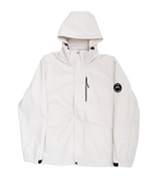 Minimal hooded jacket