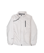 Asymmetry 3D hooded padded jacket