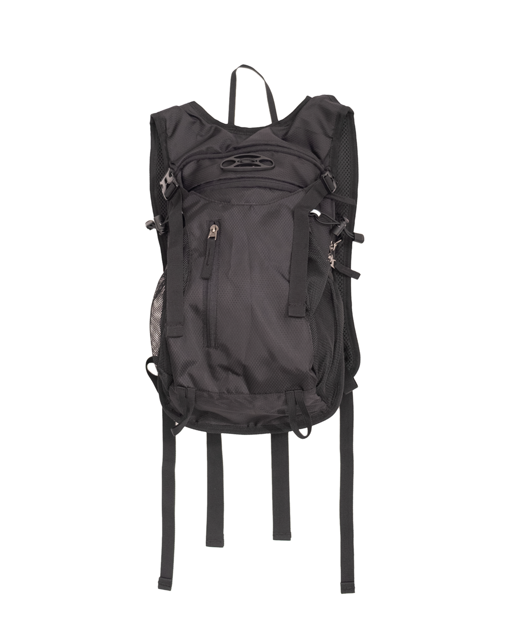 Mobile pockets mesh backpack
