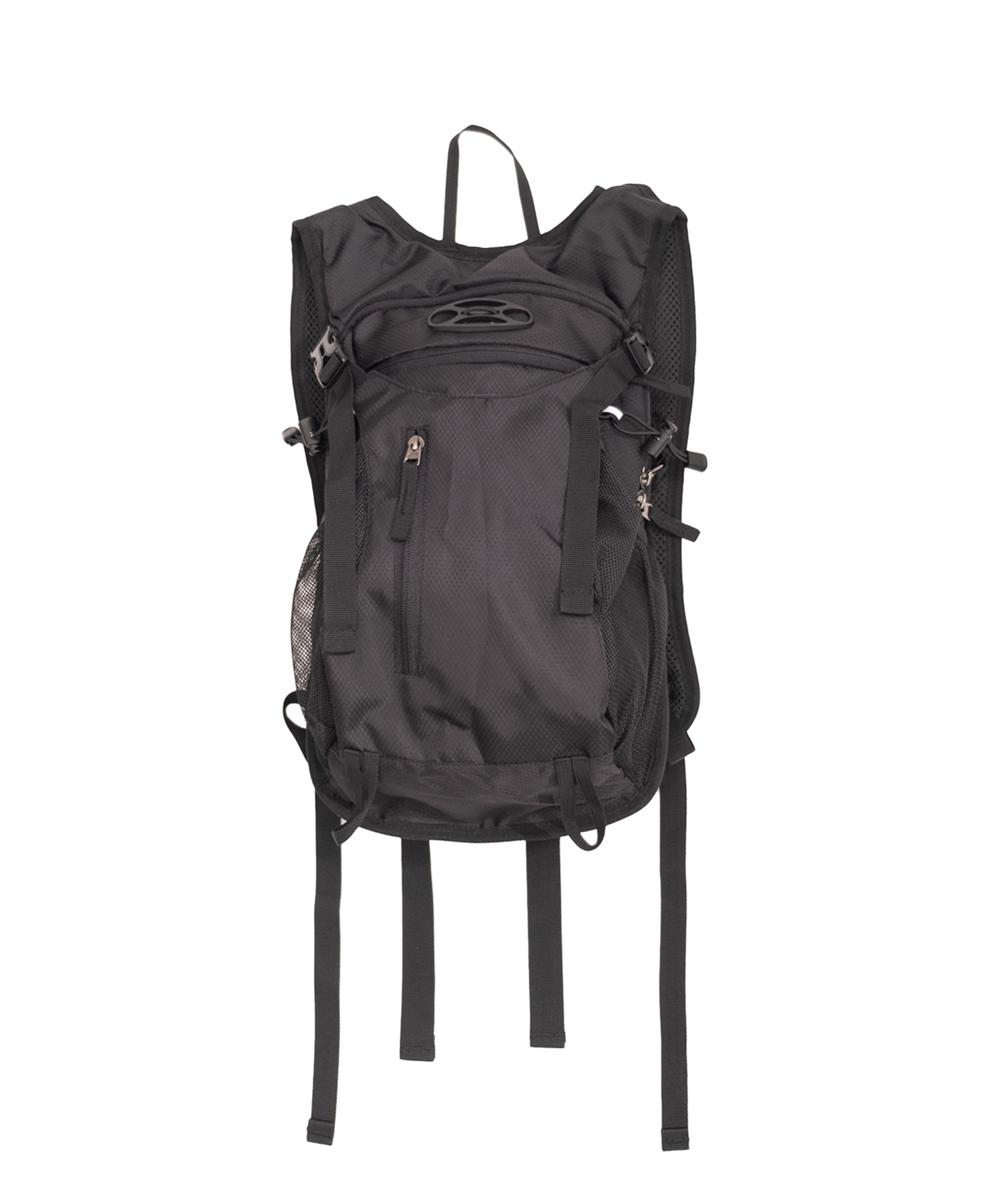 Mobile pockets mesh backpack