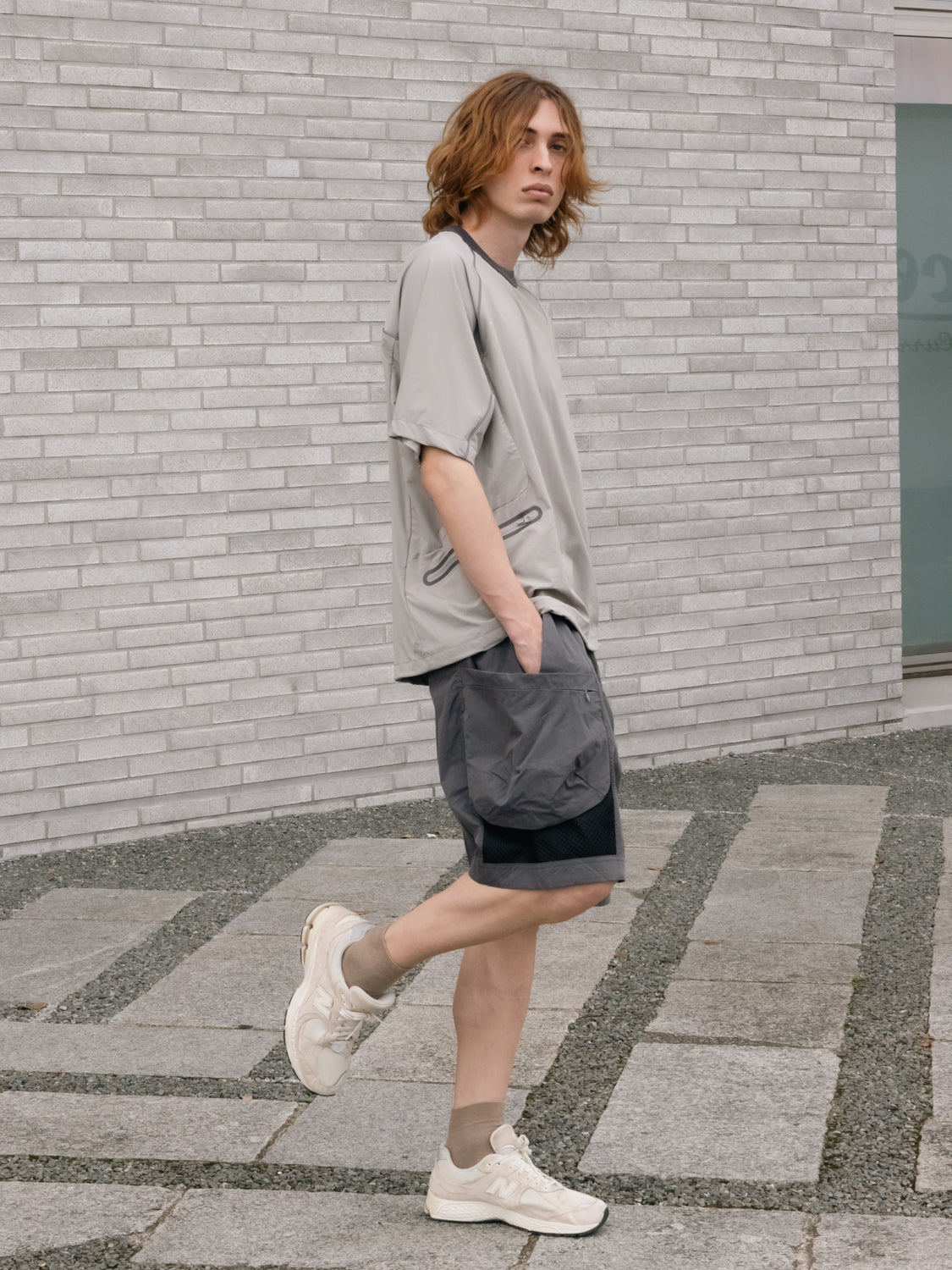 Mesh Pocket Tactical Shorts Pants