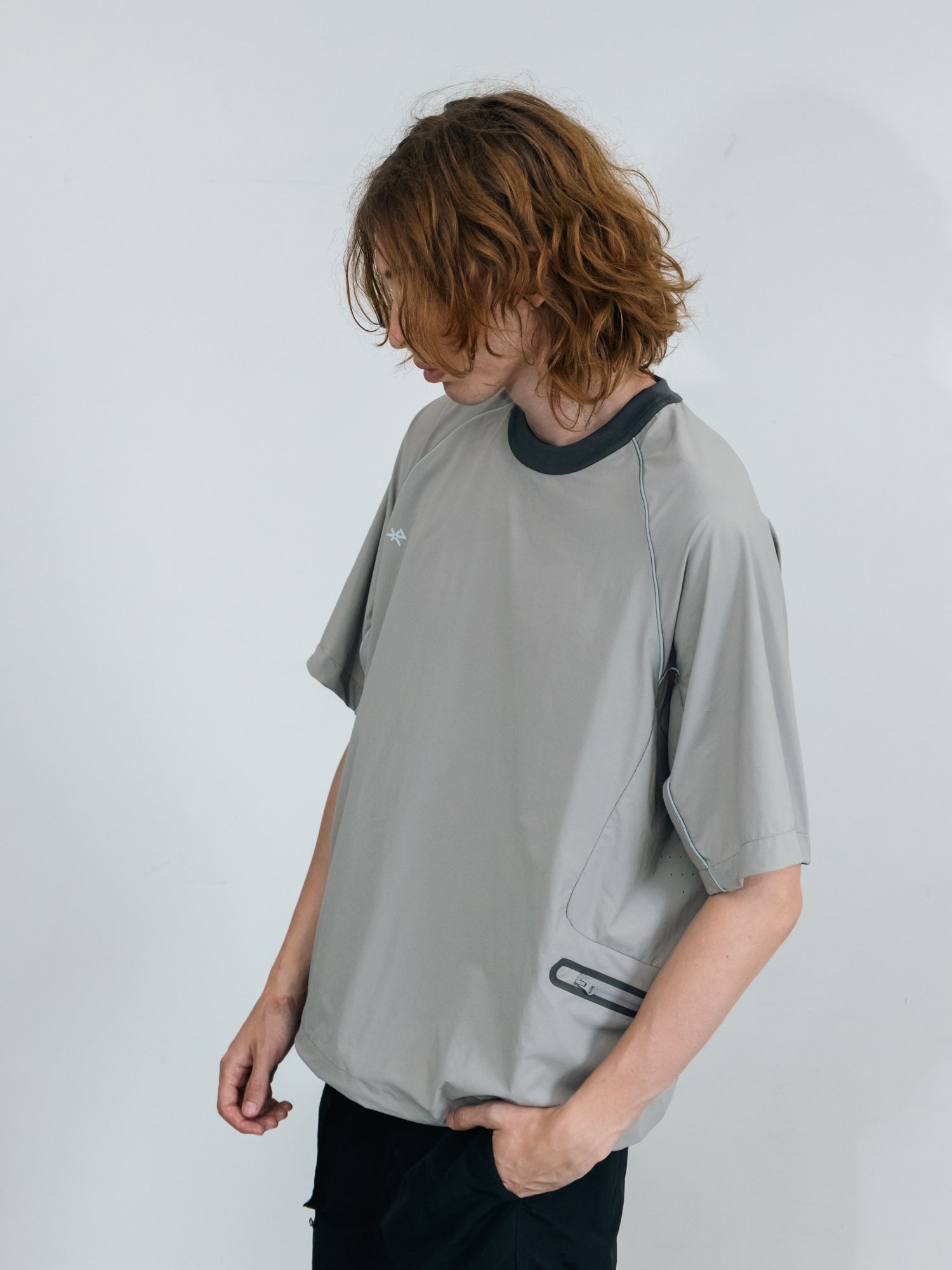 Mesh Panel Utility Half Sleeve