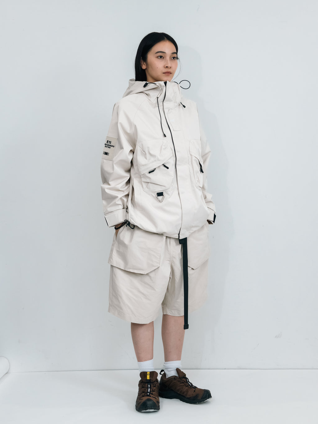Belted Utility Shorts Pants