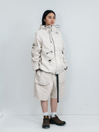 Belted Utility Shorts Pants