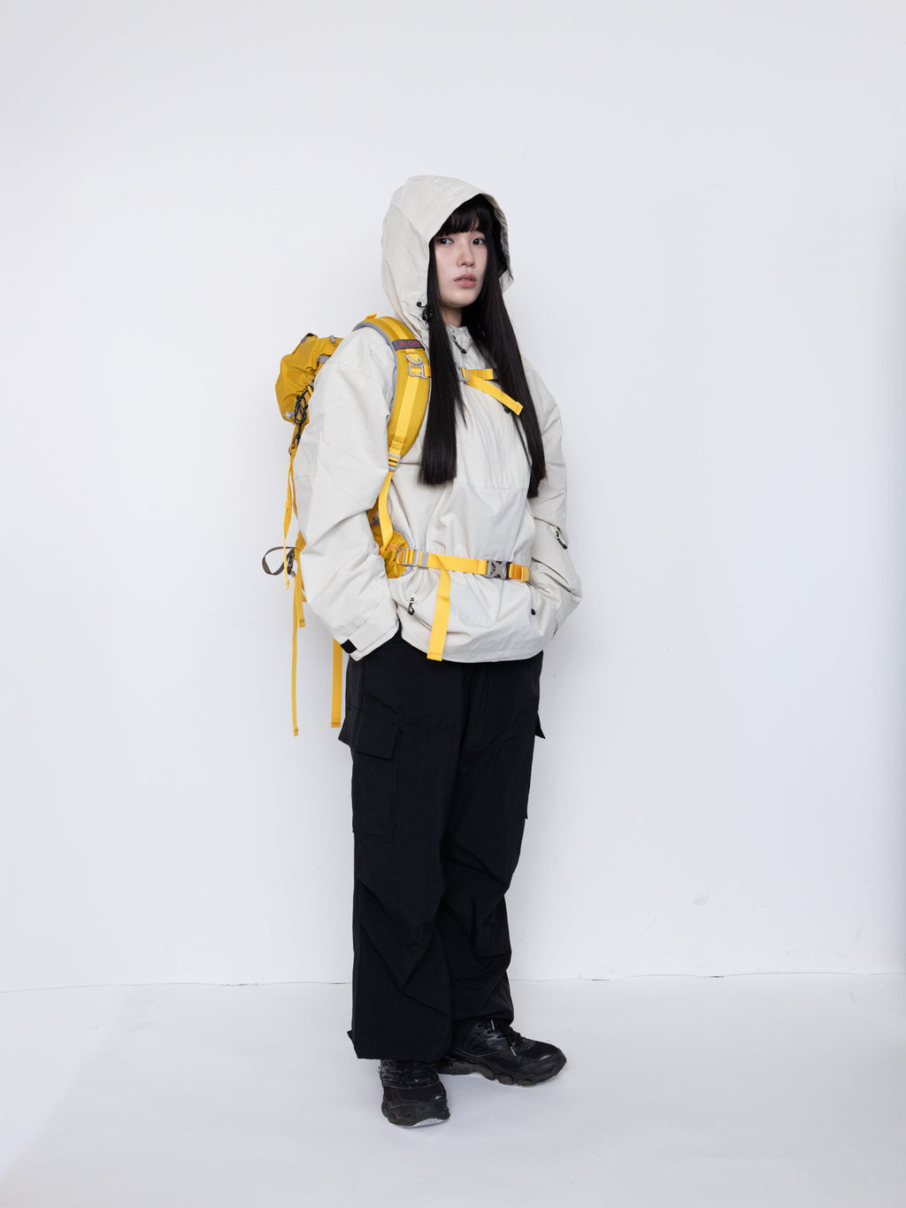 Urban Shell Detach Hood Jacket