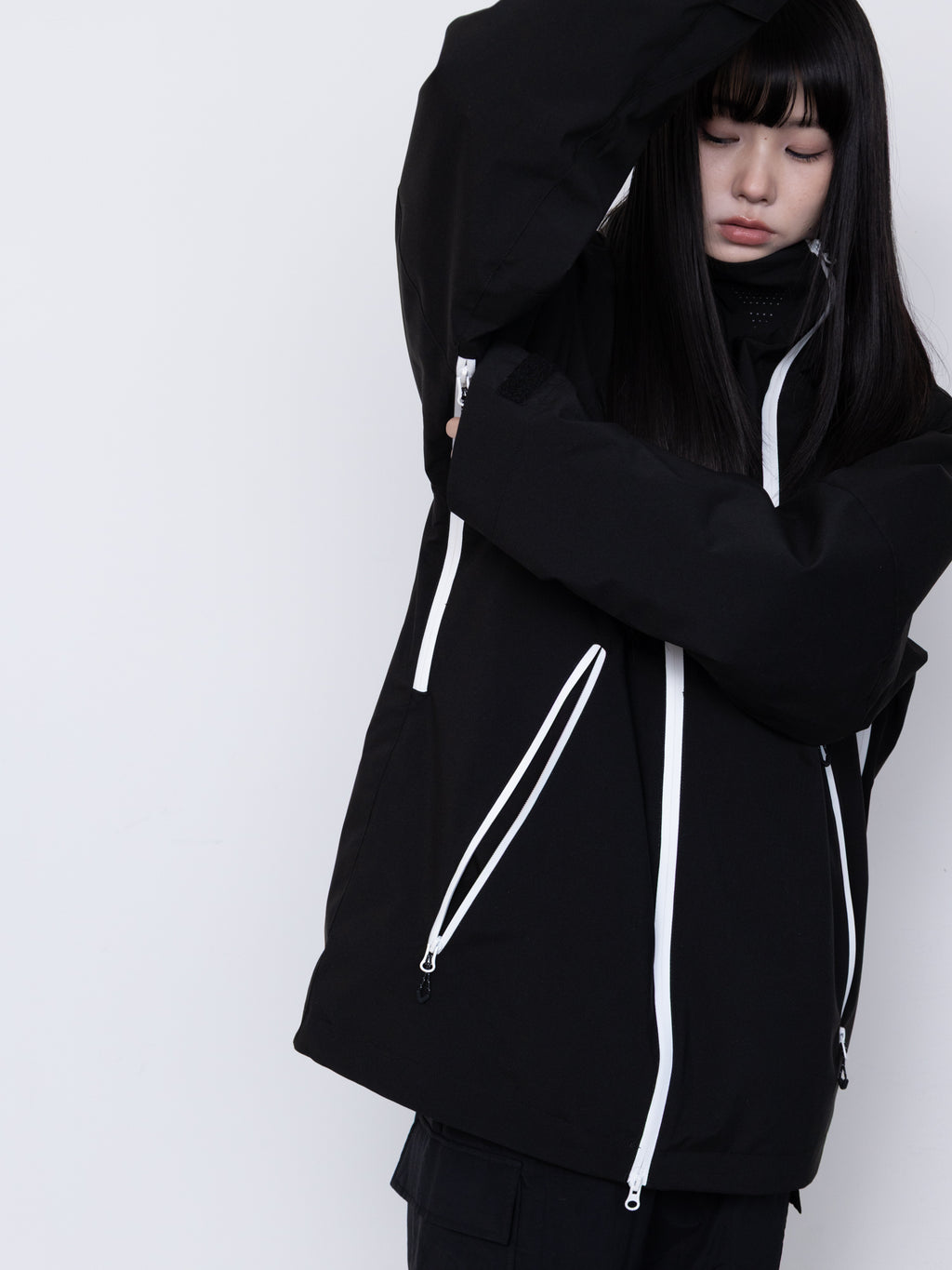 Block Utility Hood Jacket