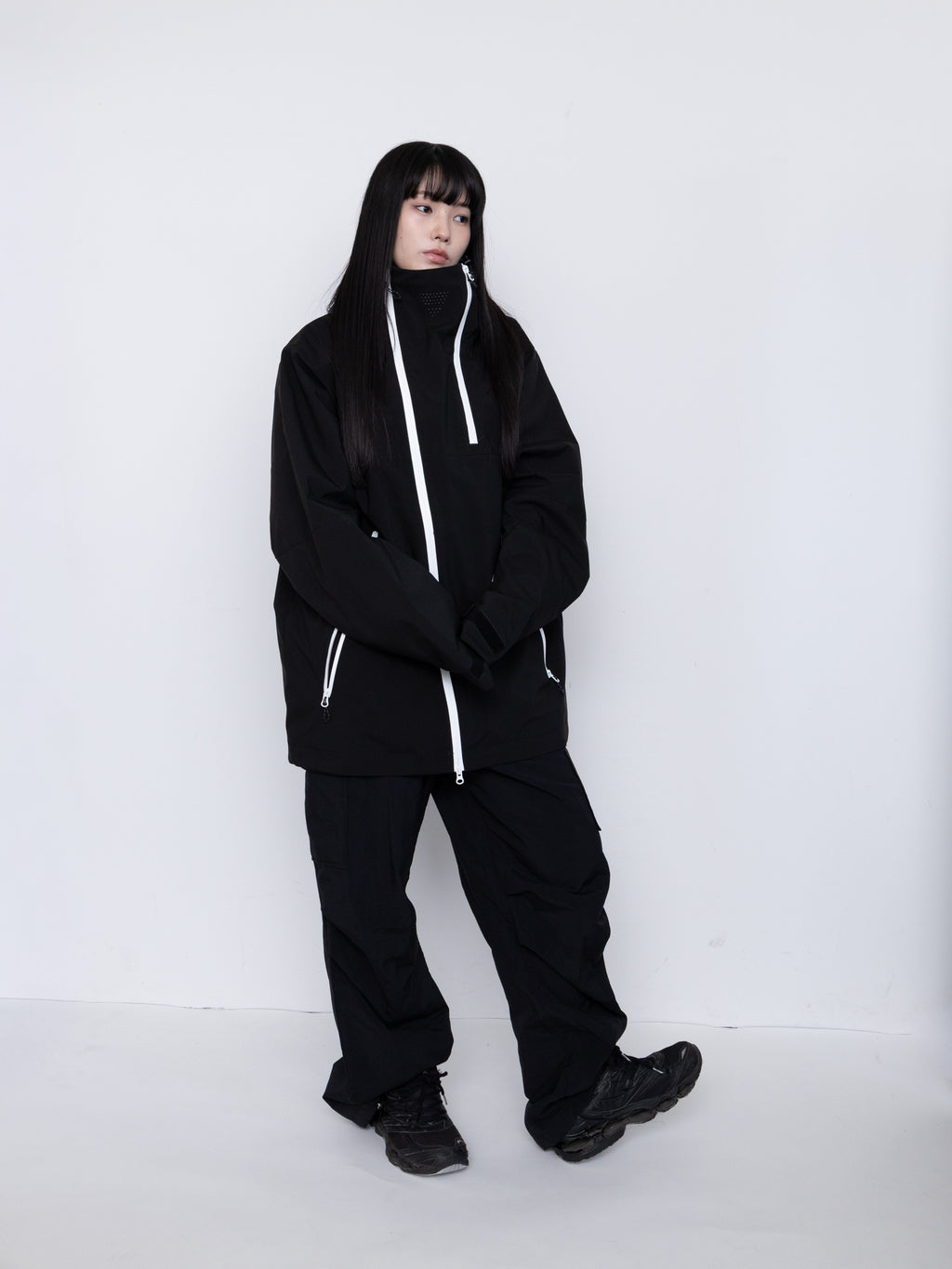 Block Utility Hood Jacket
