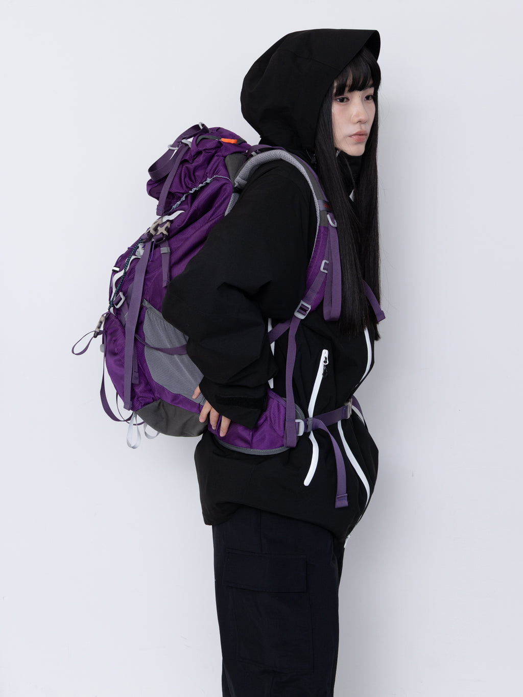 Block Utility Hood Jacket