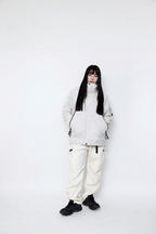 Detachable Hood Utility Shell Jacket