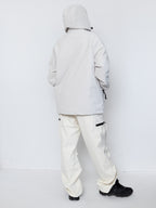 Detachable Hood Utility Shell Jacket