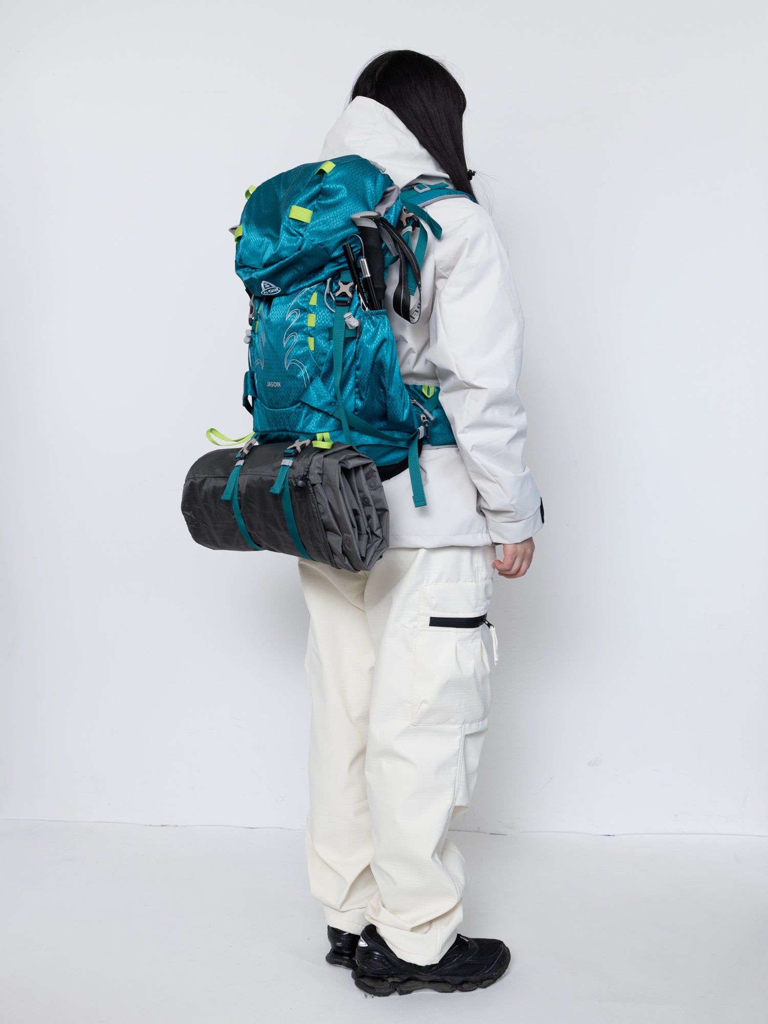 Detachable Hood Utility Shell Jacket