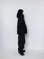 Detachable Hood Utility Shell Jacket
