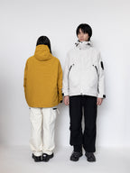 Detachable Hood Utility Shell Jacket