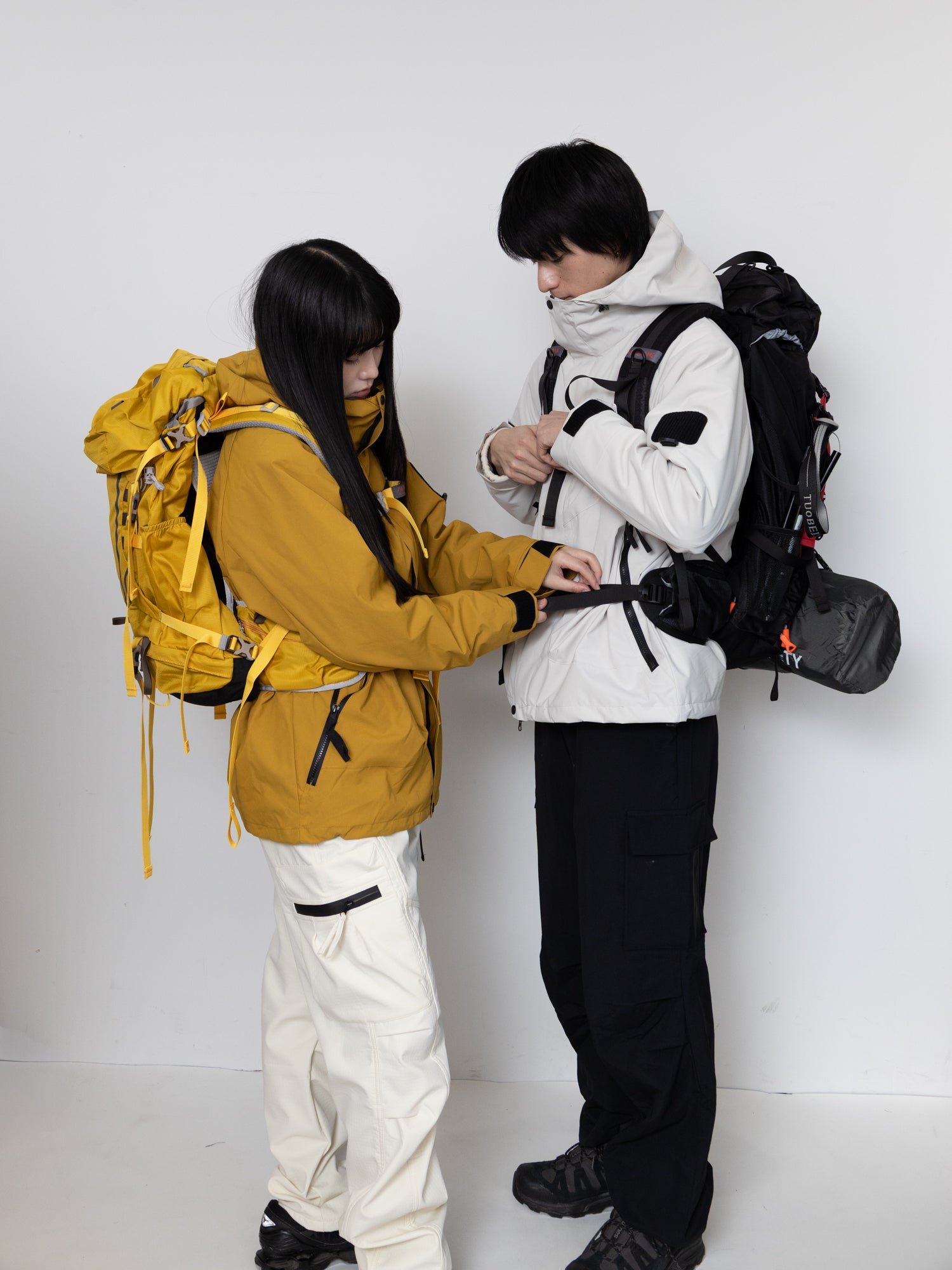 Detachable Hood Utility Shell Jacket