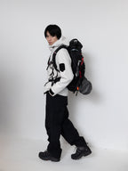Detachable Hood Utility Shell Jacket