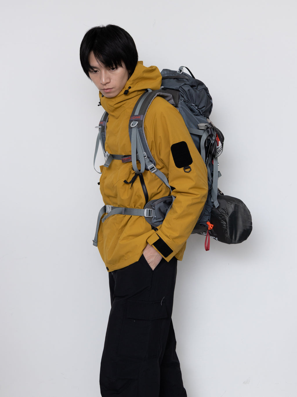 Detachable Hood Utility Shell Jacket