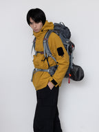 Detachable Hood Utility Shell Jacket