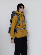 Detachable Hood Utility Shell Jacket