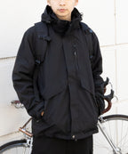 Minimal hooded jacket